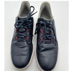 FootJoy FJ Fuel Sport Men's Golf Shoes Navy Blue White Red Size 14M 55448